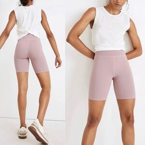 Madewell MWL Form High Waist Biker Shorts